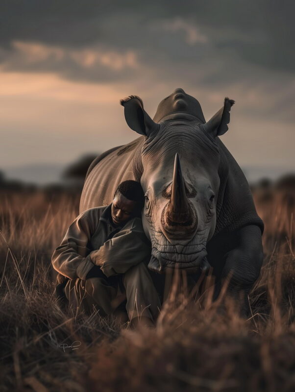 elena_84634_A_rhinoceros_and_an_elephant_and_a_man_are_sitting__48d6ace8-0131-4747-84bb-b10b0c4e3232